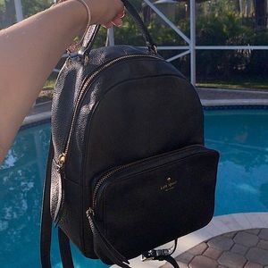 SOLD- Kate Spade Black Backpack